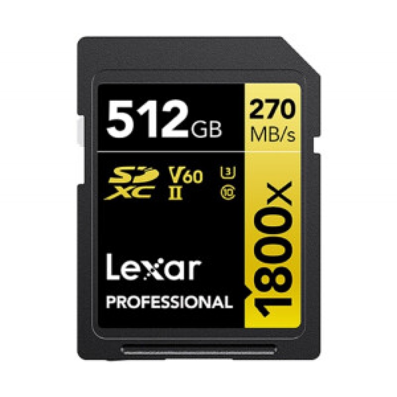 Lexar Professional 1800x SDXC 512GB